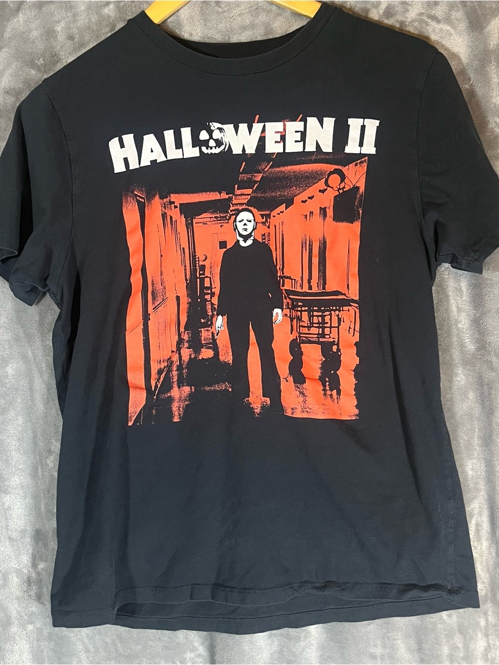 Halloween II Black Short-Sleeve Graphic Tee
